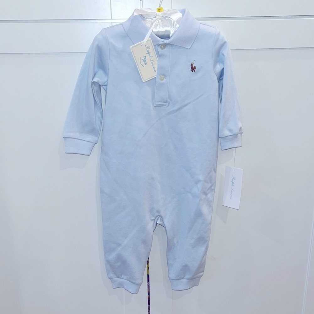 Ralph Lauren Pima Polo Coverall